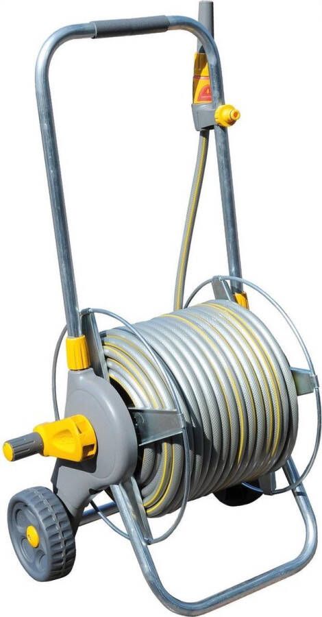 Hozelock Ultra Metal Cart Slangenwagen 60 meter inclusief 30 meter slang