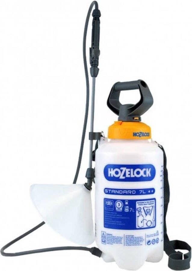 Hozelock drukspuit STANDARD 7 liter voor gewasbescherming & onkruidbestrijding