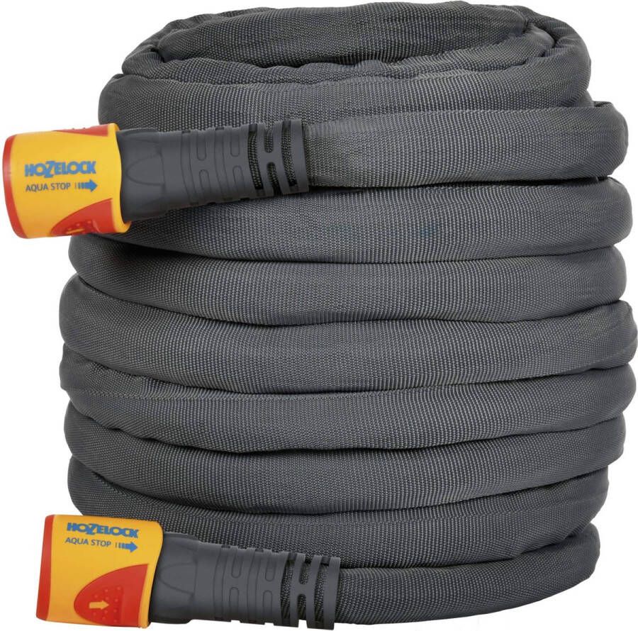 Hozelock Tuinslang Tuffhoze 12 5m Grijs Knikvrij Uv-bestendig 8112 1242