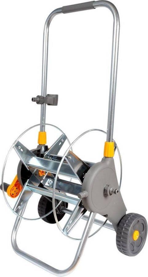 Hozelock 2437 Voorgemonteerde Metalen Slangenwagen 60 M