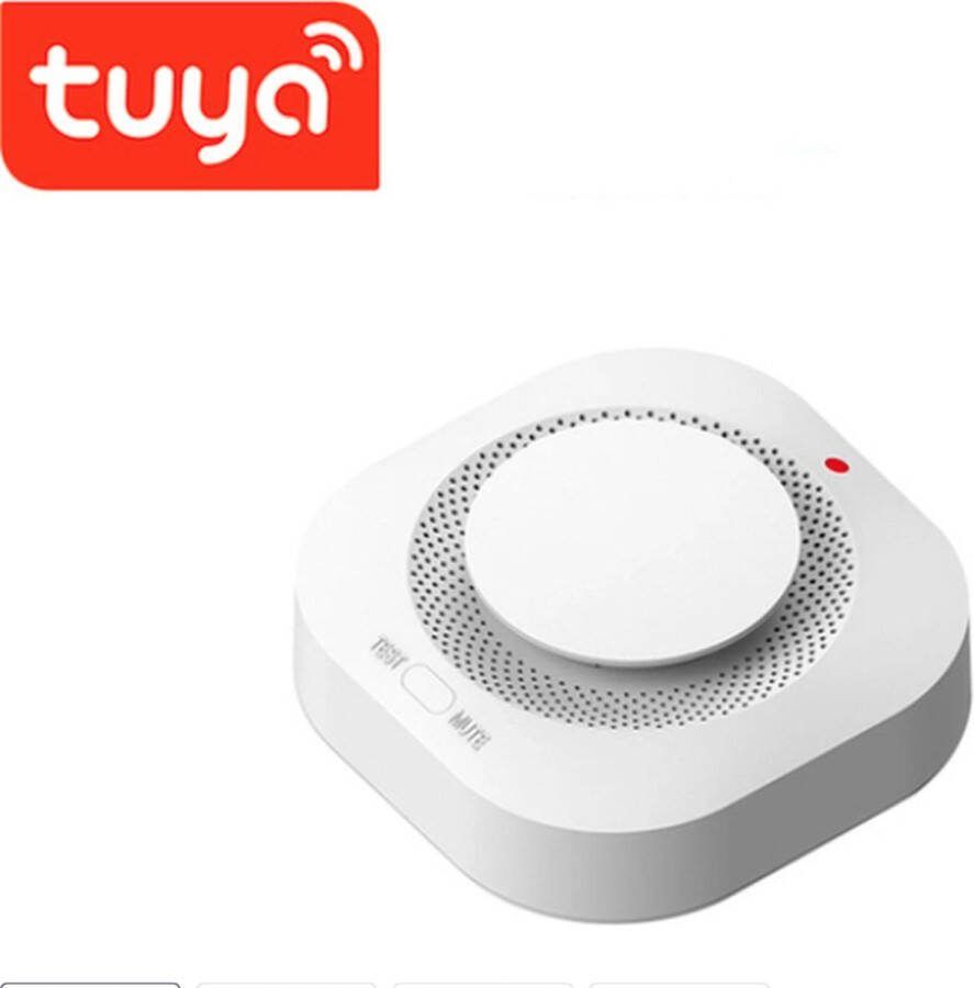 HOZEY Slimme Rookmelder Smart Smoke Detector APP Wifi Automatische Schakeling Huis Automatisering