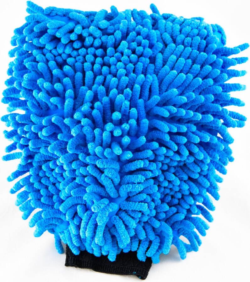 Hpp Washandschoen Blauw Auto Wassen Ultrazachte Premium Microvezel Voor Auto & Motor Handschoen
