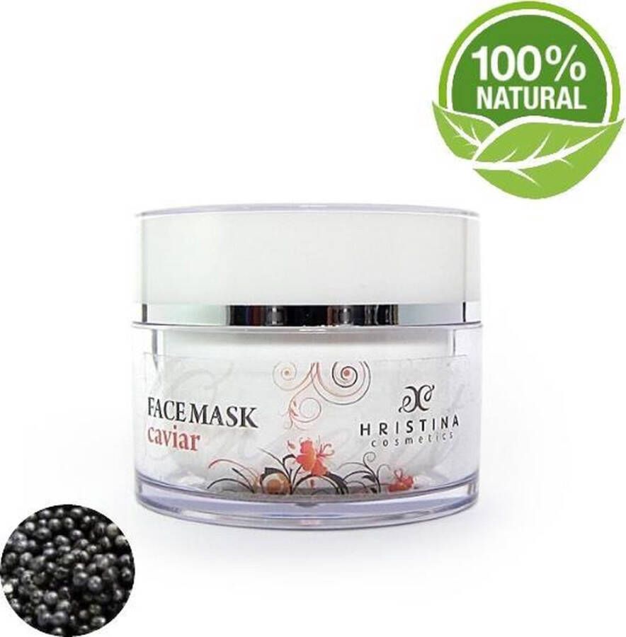 Hristina Caviar Facial Mask antirimpel Collageen Lifting Gezichtsmasker 100ml