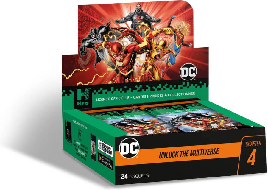 Hro DC The Flash 24-Pack Booster Box (CDU) Trading Cards DC Comics 24 packs met 7 kaarten Chapter 4