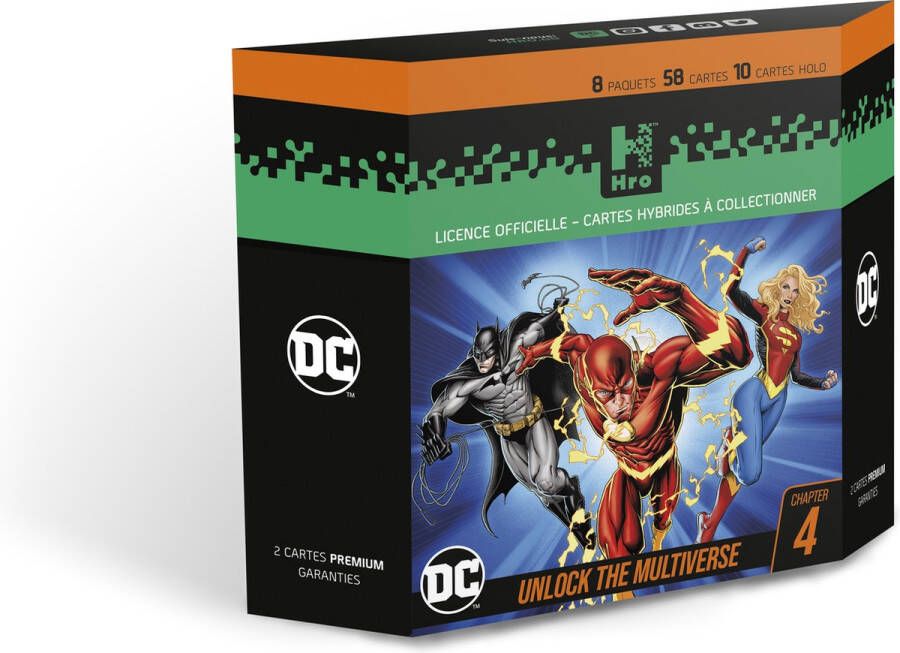 Hro DC The Flash 8-Pack Premium Pack Trading Cards DC Comics 58 verzamelkaarten (2 bonus chase cards) Chapter 4