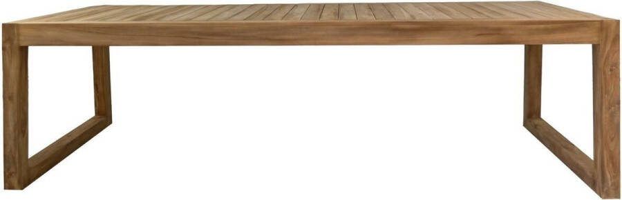 HSM Collection Tuintafel New Aruba 260x100x76 Naturel Teak