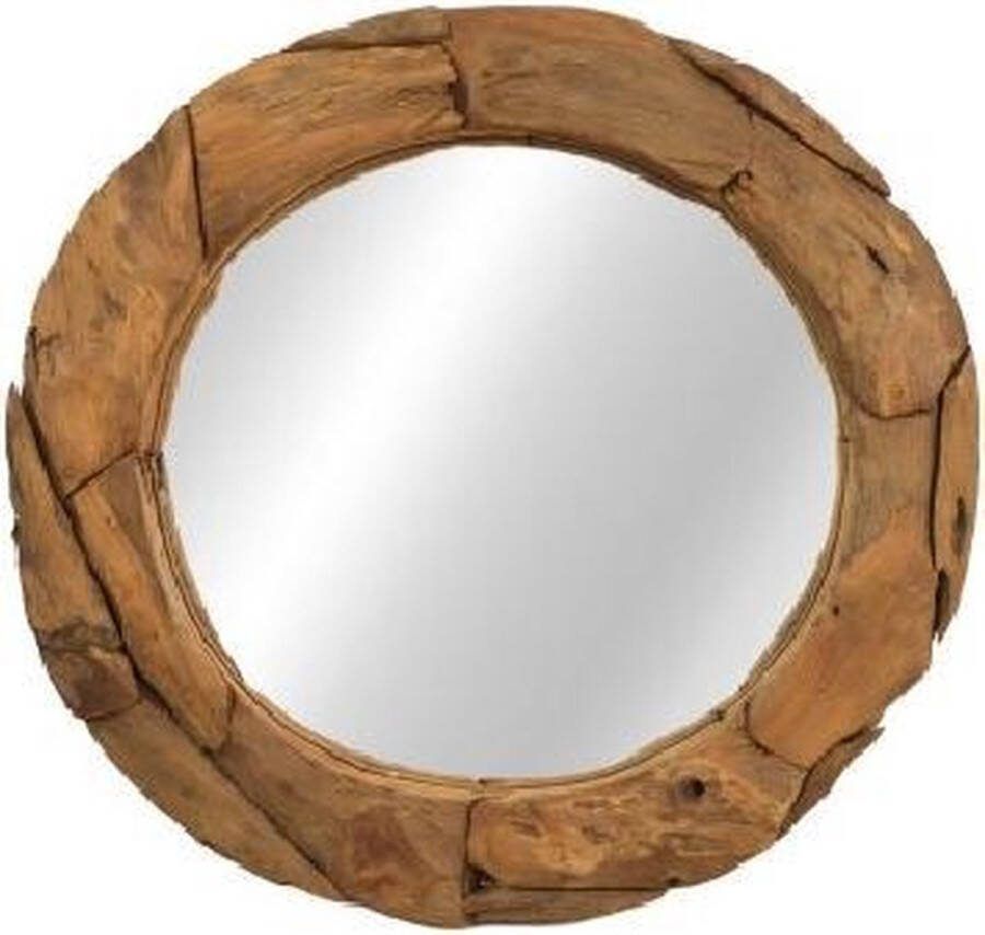 HSM Collection spiegel Niran naturel Ø70 cm Leen Bakker