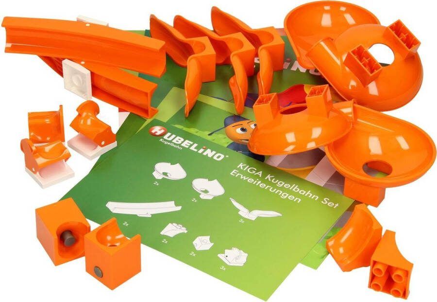 Hubelino Knikkerbaan KIGA Scholenset Uitbreidingsset