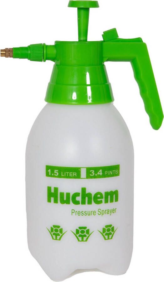 Huchem Drukspuit Budget 1 5L Plantensproeier chemie Handsproeier Vloeistof Druksproeier