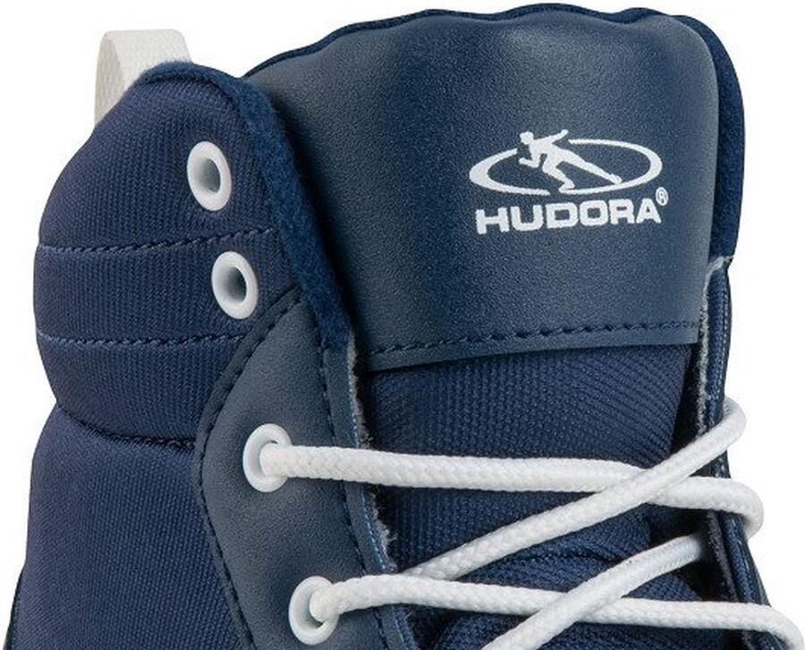 Hudora Rolschaatsen Blauw met LED Maat 31-32