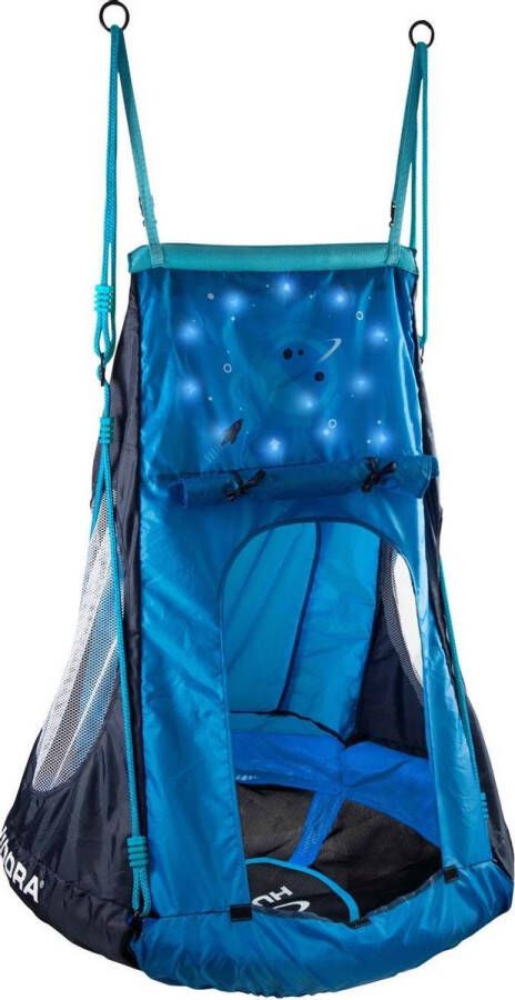 No brand Hudora Nestschommel Cosmos met Tent LED