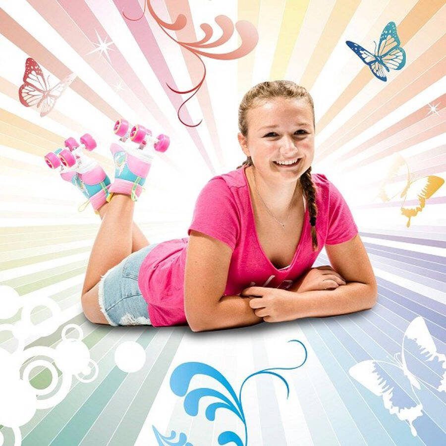 Hudora Verstelbare Rolschaatsen Skate Wonders mt 28-31