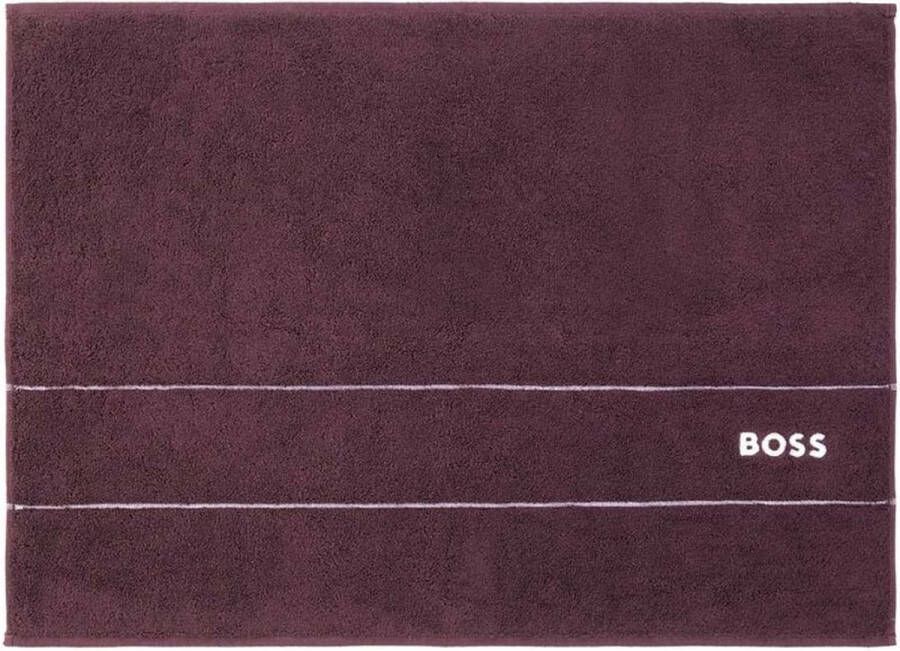 Hugo Boss badmat Plain Burgundy 50x70 cm