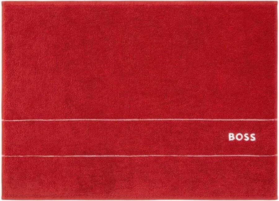Hugo Boss badmat Plain Rood 50x70 cm