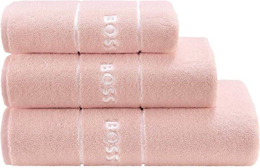 Hugo Boss handdoek Plain Primrose 50x100 cm