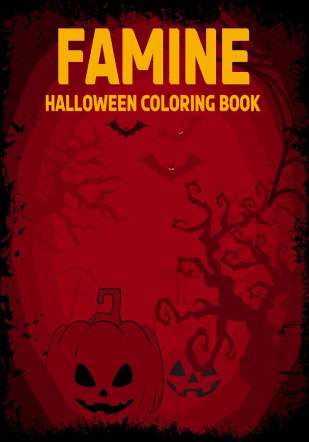 HugoElena Halloween kleurboek by The four horseman of Halloween: Famine