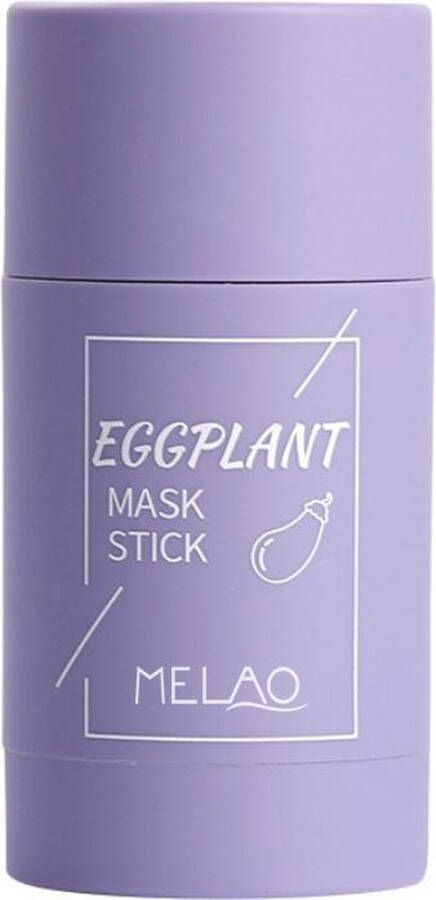 HUIZING PRODUCTS UIERCREME Eggplant Mask Stick Huidverzorging Gezichtsmasker – Cleansing Mask Natuurlijke Producten – Verzorgend masker Verkoelend Hydraterend Black head verwijderen Mee-eters Verzachtend