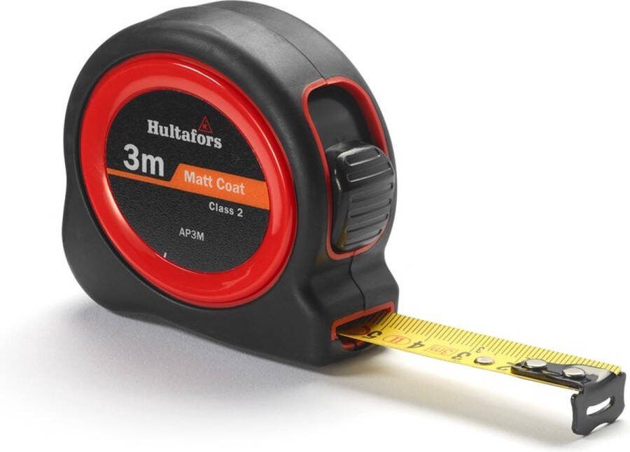 Hultafors AP3M Rolmaat staal geel 3 meter