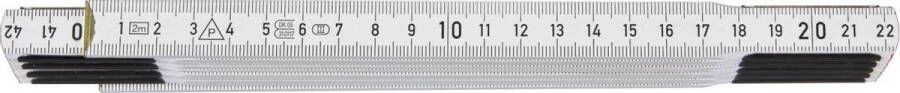 Hultafors P610N DU Duimstok Hout Natuurlijk 2m