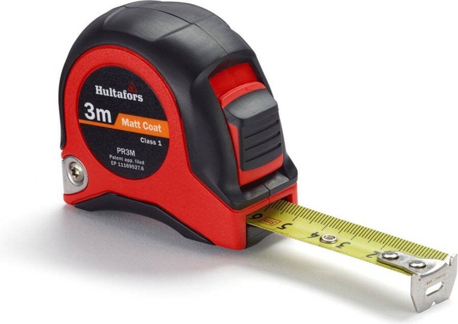 Hultafors PR 3M Rolmaat Staal 3m x 19mm Geel