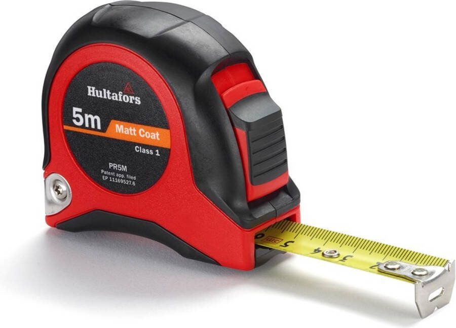 Hultafors PR 5M Rolmaat Staal 5m x 19mm Geel