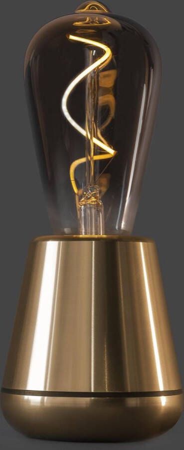 HUmble One | Tafellamp| Goud | Gratis Verzending | Vandaag besteld morgen in huis | Draadloze Lamp | Camping lamp | Caravanlamp | Kastlamp | Spelletjes Lamp | Vakantie lamp | Vakantielamp