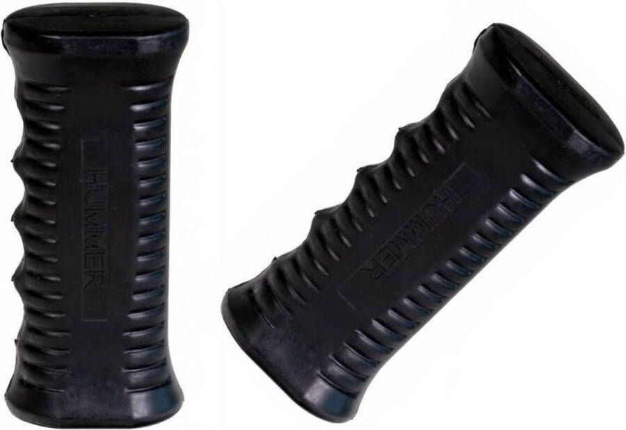 Hummer Kruiwagen Handvatten Ovaal 35 mm Zwart Foam Grip 1 paar