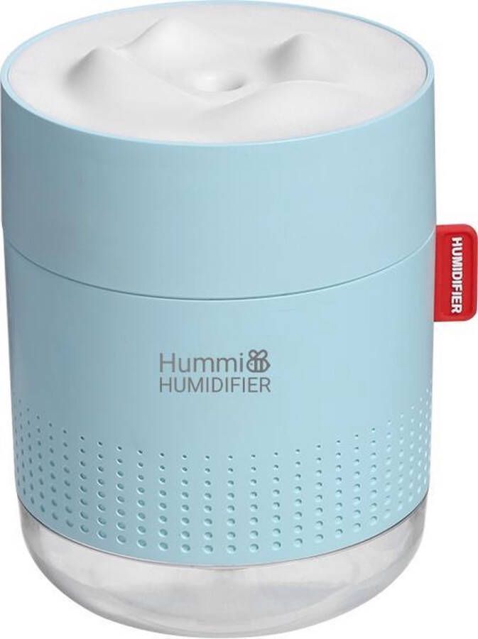 Hummi Snow Mountain Draadloos Oplaadbare Luchtbevochtiger 500ML Blauw |Wireless Rechargeable Humidifier Vernevelaar