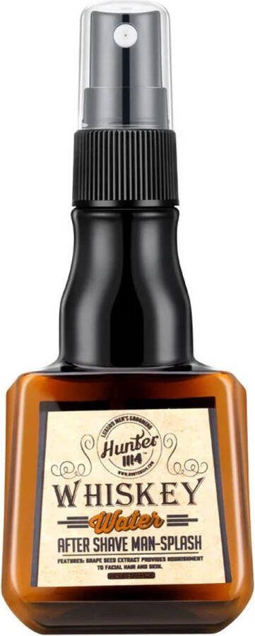 Hunter 1114 Whiskey Water Aftershave Man Splash 100ml