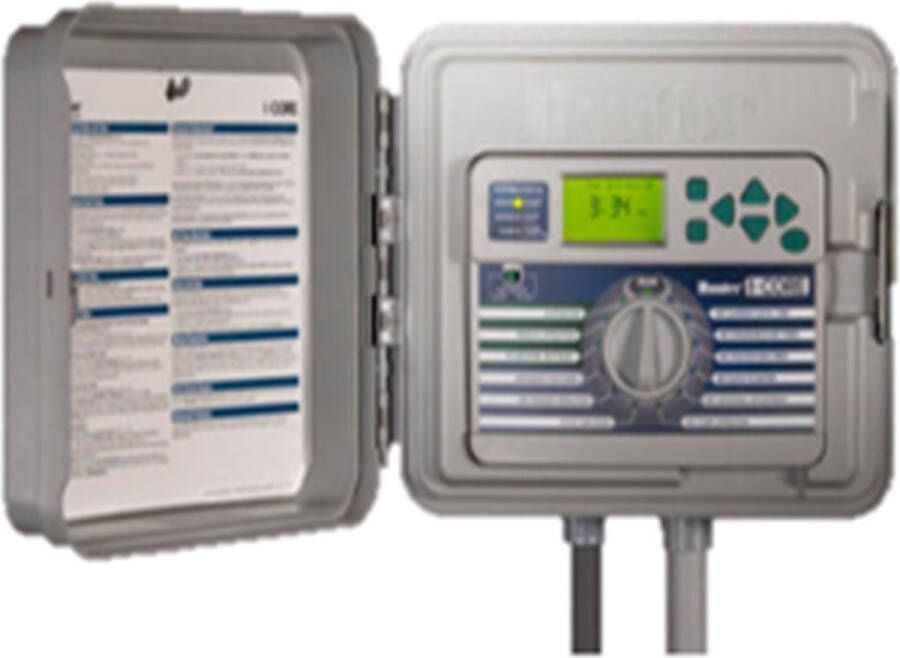 Hunter beregeningscomputer I-Core IC-601 PL (outdoor model) 6 stations 4 programma's met elk 8 start tijden