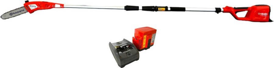 Husqvarna 120 iTK4 P accu-paalschaar 36 V 304 cm lengte + 1x accu 2.0 Ah + lader