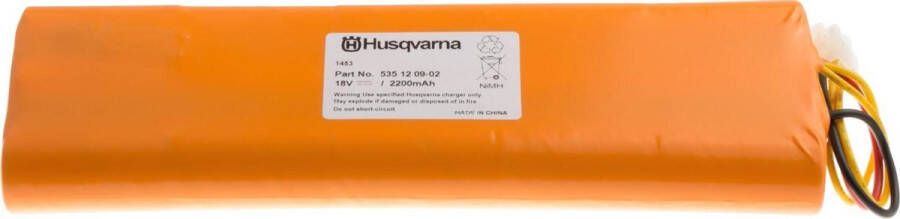 Husqvarna Originele Accu voor de Automower 220AC 230ACX en Solar Hybrid 535 12 09-01 535 12 09-02 (2.2Ah 18V 39.6Wh Ni-MH)