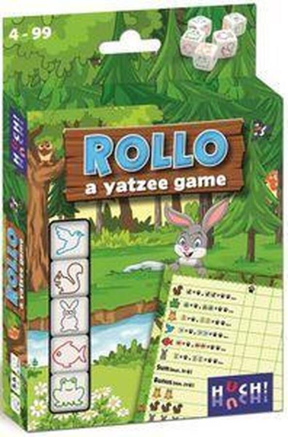 Hutch Hutter Rollo: A Yatzee Game- Dieren Dobbelspel