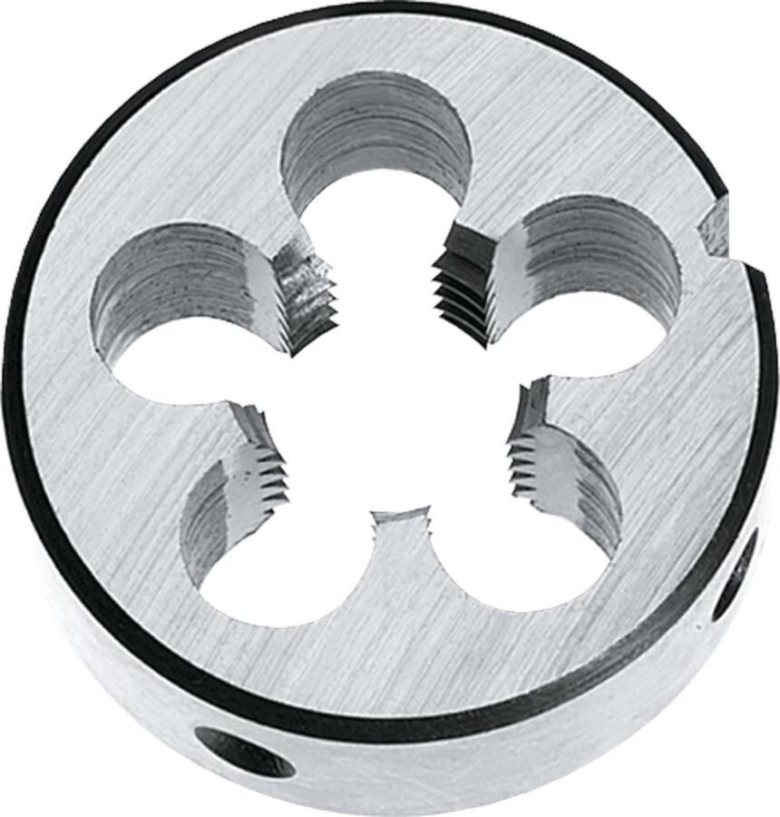 Huvema ECO PRO HSS Ronde Snijplaat DIN EN 22568 Metrisch in Unibox met ophangoog 27.100B