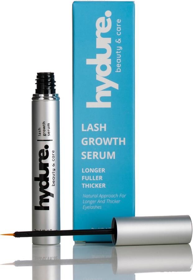 Hydure Lash serum Wimperserum Eyelash serum Natuurlijk & Effectief Zonder bijwerkingen 3ml