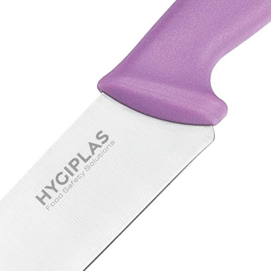 Hygiplas Koksmes Paars 25cm FX112 Restaurant Hotel Professioneel