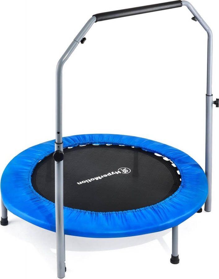 HyperMotion trampoline mat rand trampolines mini springkussen voor peuters beschermrand klein kindertrampoline comfort kinderen trampolinerand rond binnen springmat & accessoires kids springdoek opvouwbaar buiten indoor jump kind en blauw kleuter