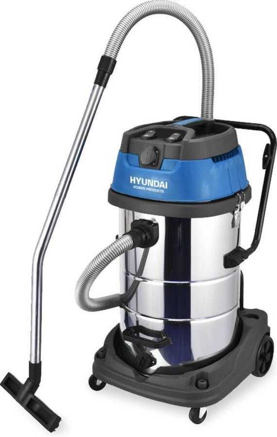 Hyundai Power Products Hyundai PRO bouwstofzuiger met stopcontact 2000W 100 liter Alleszuiger Incl. HEPA-filter & Accessoires