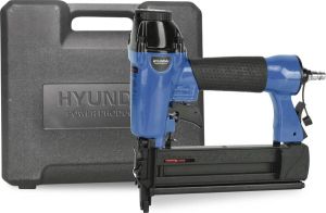 Hyundai 2-in-1 pneumatische tacker softgrip verstelbare diepte aanslag universele DIN en Orion snelkoppeling