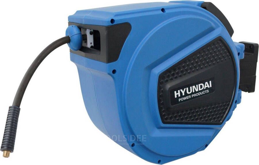 Hyundai Power Products Hyundai luchtslanghaspel 25 meter Luchtslang voor compressor Max. 25 BAR