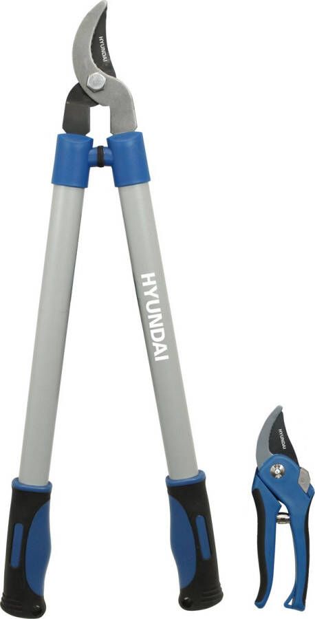 Hyundai snoeiset 2-delig snoeischaar takkenschaar Lengte: 20 cm 66 cm maximale knipdiameter: 10 mm 20 mm