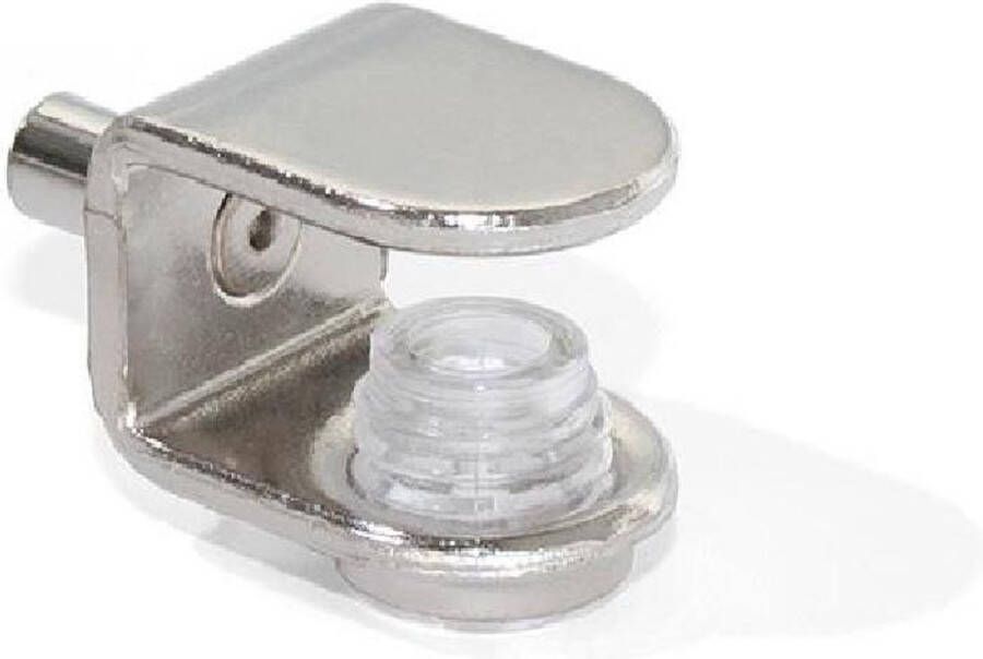 I-Fix Glasplaatdrager voor glasplaat dikte 5 mm | stift Ø 5 mm | set 4 st