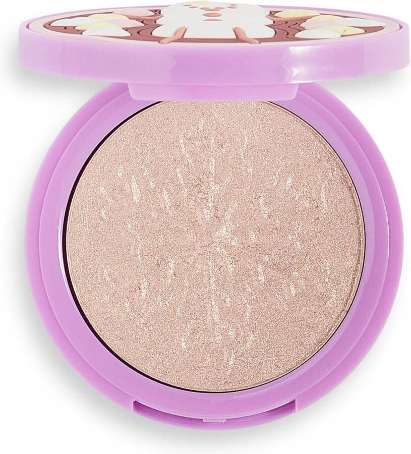 I Heart Revolution Tasty Highlighter Marshmallow Wonderland Hot Chocolate Zacht Gouden Shimmer Kerst Winter Christmas