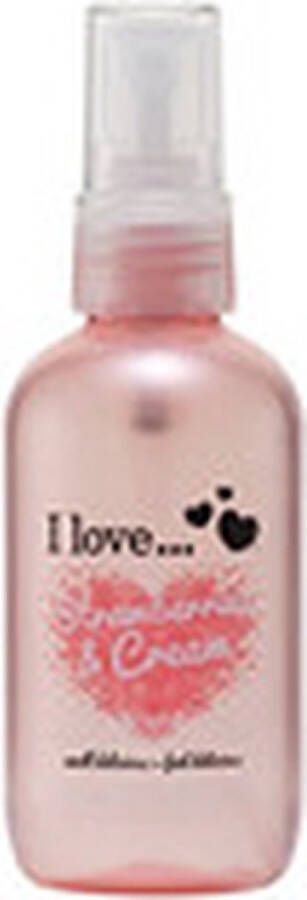 I Love Refreshing Body Spray (Strawberries & Cream Refreshing Body Spritzer) 100 ml (L)