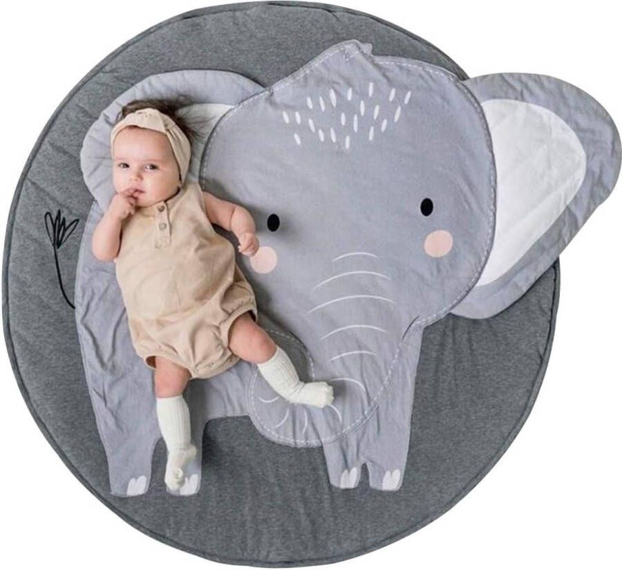 I-wannahave Speelmat voor Baby Speelkleed Baby Zachte stof Olifant