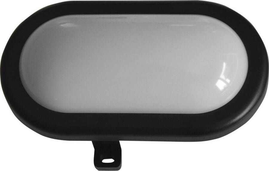 I-WATTS Padverlichting Wand LED 6W Zwart Ovaal