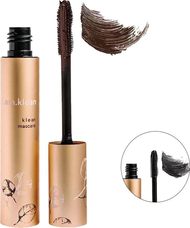 Iamklean i.am.klean Mascara Make up Voornamelijk Natuurlijke Ingrediënten Make up Mascara Bruin