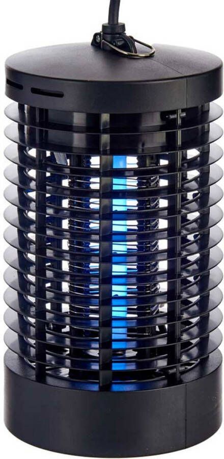 IBERGARDEN Insecten killer lamp zwart 23 cm anti muggen buitenlamp aan stekkerA Insectenlampen