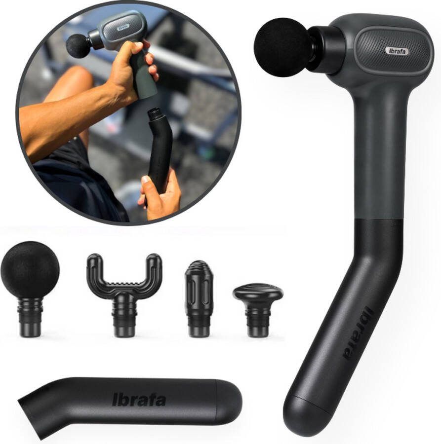 Ibrafa Hypero Massage Gun Massage Apparaat Professioneel Massage Pistool