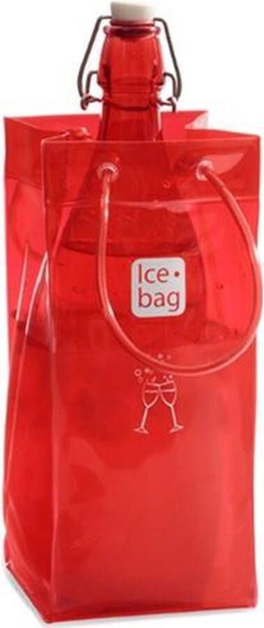Ice Bag IceBag Wijnkoeler Transparant Design Collection 11x11x25 5cm Eenvoudig mee te nemen Champagne koeler